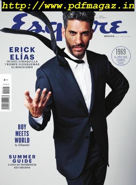 Esquire Mexico – agosto 2019 Cover