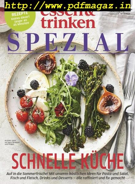 Essen & Trinken – Spezial August 2019 Cover