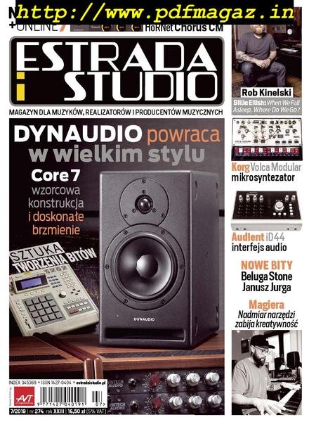 Estrada i Studio – Lipiec 2019 Cover