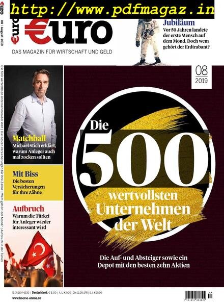 Euro – Juli 2019 Cover