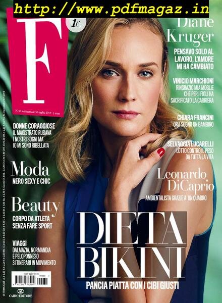 F – 31 Luglio 2019 Cover
