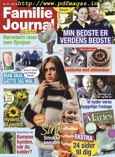 Familie Journal – 29 juli 2019 Cover