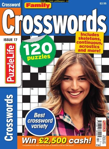 Family Crosswords – August 2019 Cover