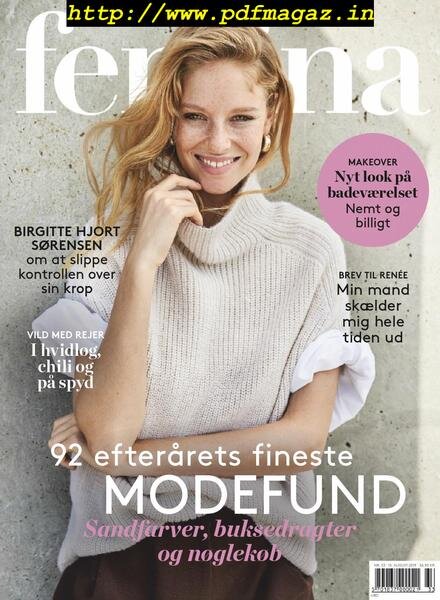 Femina Denmark – 15 August 2019 Cover