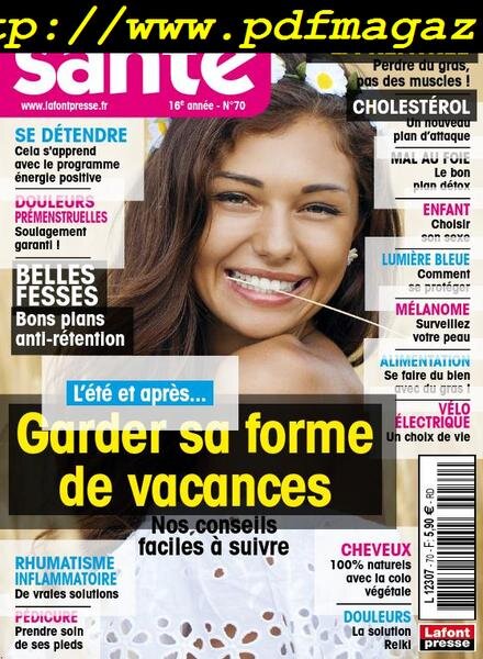 Feminin Sante – juillet 2019 Cover