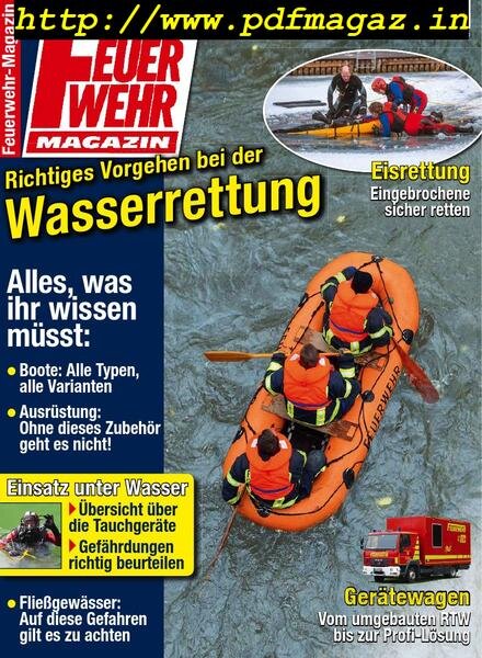 Feuerwehr-Magazin Sonderheft – Juli 2019 Cover
