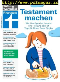 Finanztest – August 2019