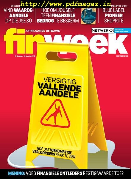 Finweek Afrikaans Edition – Augustus 15, 2019 Cover