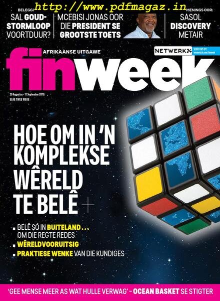 Finweek Afrikaans Edition – Augustus 29, 2019 Cover