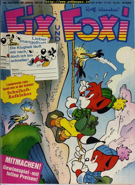 Fix & Foxi 90’s – Juli 2019 Cover