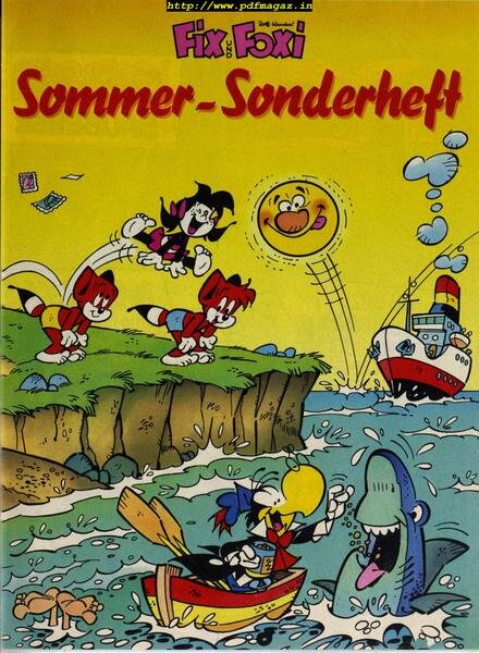 Fix & Foxi Sonderhefte – August 2018 Cover