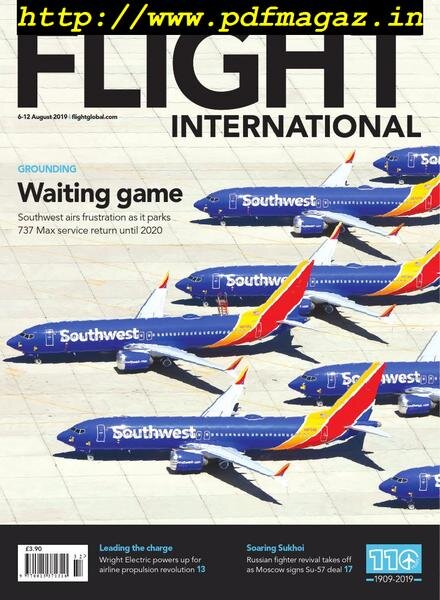 Flight International – 6 August 2019 Cover