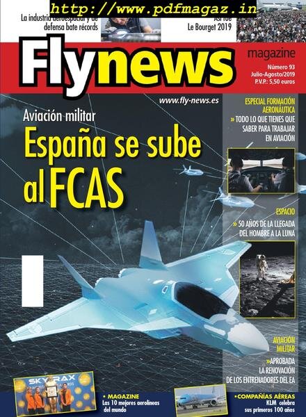 Fly News Magazine – julio 2019 Cover