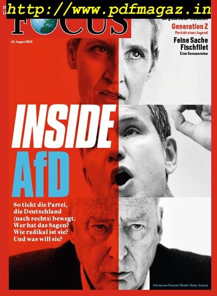 Focus – 24 August 2019 Cover