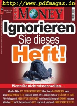 Focus Money – 17 Juli 2019