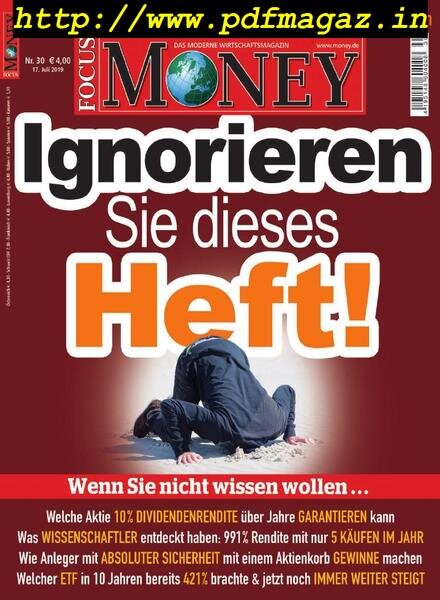 Focus Money – 17 Juli 2019 Cover