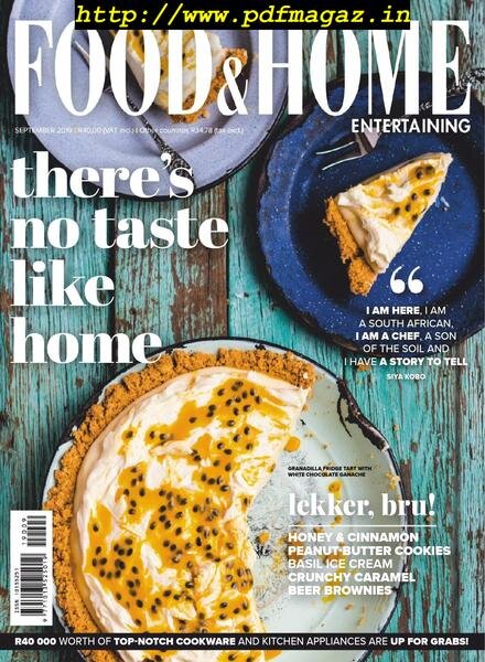Food & Home Entertaining – September 2019 Cover