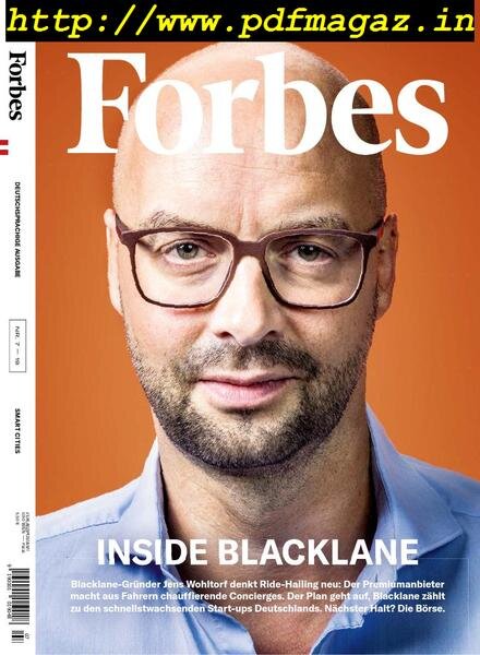 Forbes – August 2019 Cover