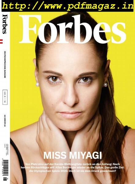 Forbes Austria – Juli 2019 Cover