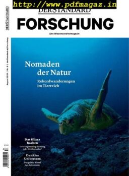 Forschung – August 2019