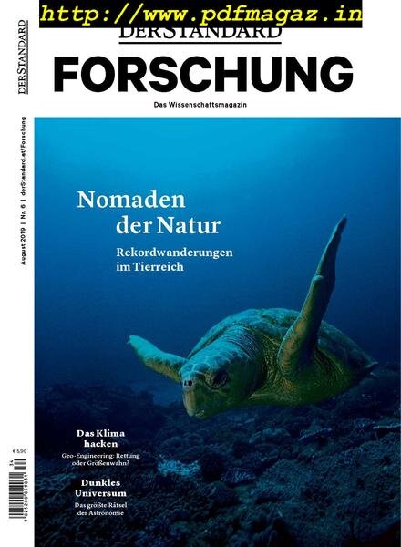 Forschung – August 2019 Cover