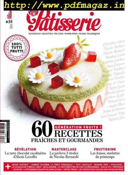 Fou de Patisserie – mai 2019 Cover