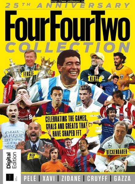 Four Four Two 25th Anniversary Collection – August 2019 Cover
