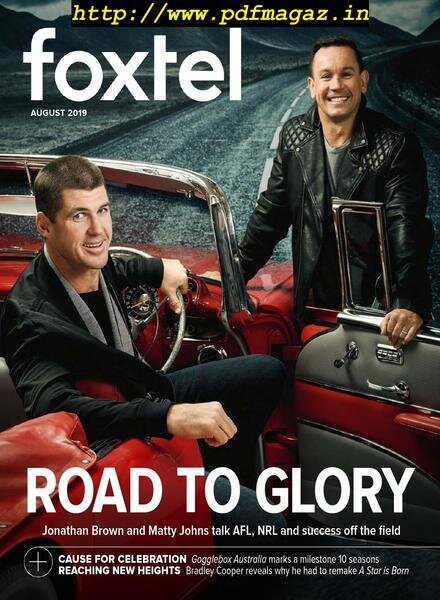 Foxtel Magazine – August 2019 Cover