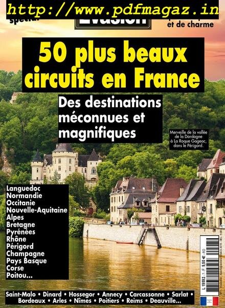 France Evasion – aout 2019 Cover