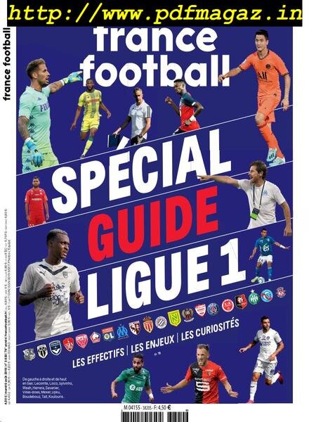 France Football – 06 aout 2019 Cover