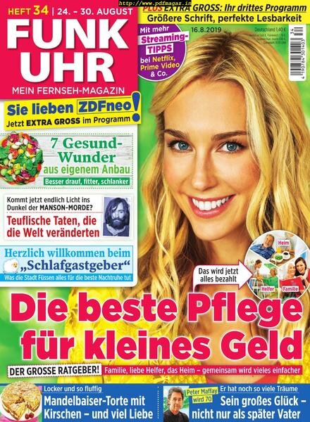 Funk Uhr – 16 August 2019 Cover