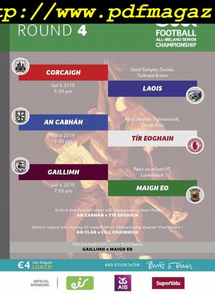 GAA Match Programmes – July 06, 2019 Cover