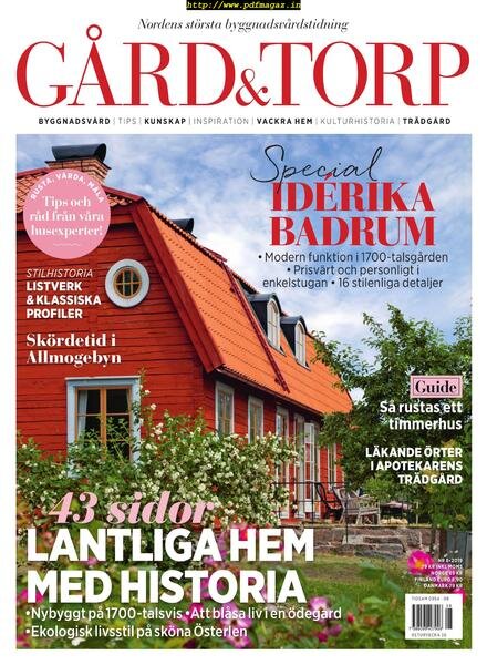 Gard och torp – 30 juli 2019 Cover