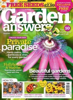 Garden Answers – August 2019