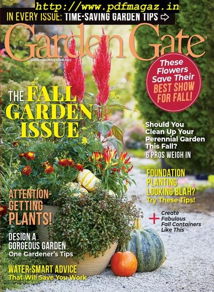 Garden Gate – October 2019 Cover