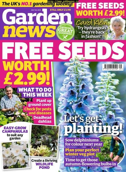 Garden News – 16 July 2019 Cover