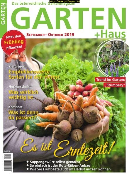 GARTEN+HAUS – September 2019 Cover