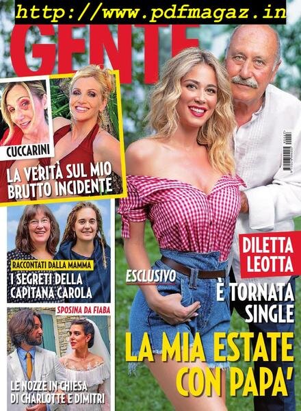 Gente Italia – 13 Luglio 2019 Cover