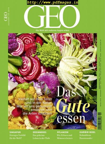 Geo Germany – September 2019 Cover