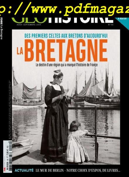 Geo Histoire – Aout-Septembre 2019 Cover
