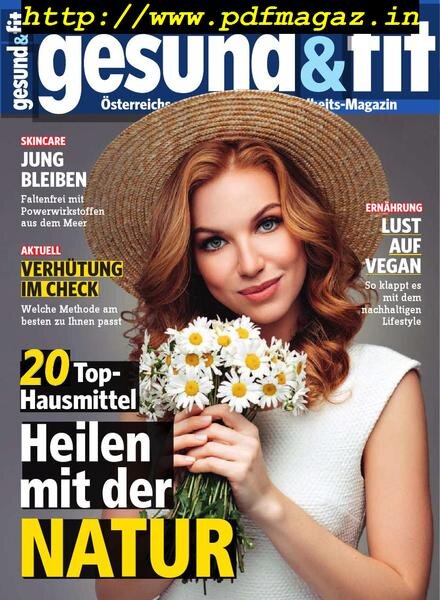 Gesund & Fit – 12 August 2019 Cover
