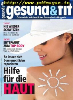 Gesund & Fit – 22 Juli 2019