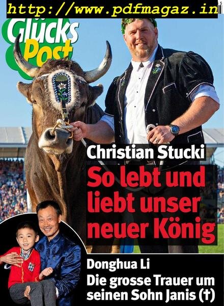 Gluckspost – 29 August 2019 Cover