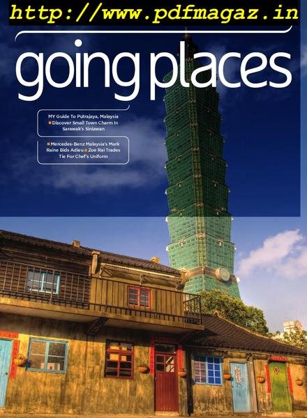 Going Places – August 2019 Cover