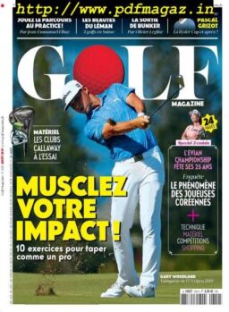 Golf Magazine France – juillet 2019