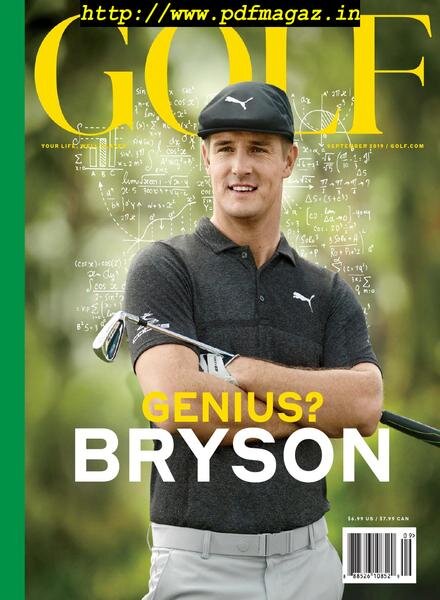 Golf Magazine USA – September 2019 Cover