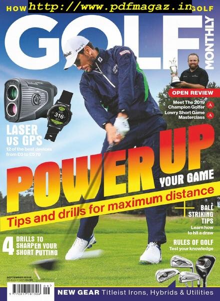 Golf Monthly UK – September 2019 Cover