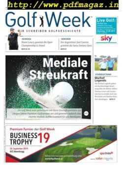 Golf Week – August 2019