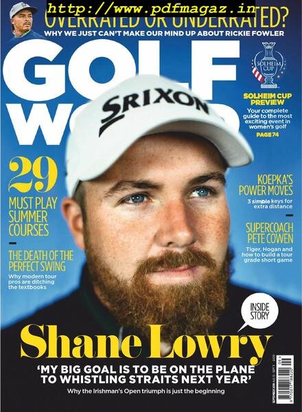 Golf World UK – September 2019 Cover