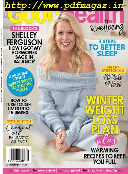 Good Health Choices New Zealand – August 2019 Cover